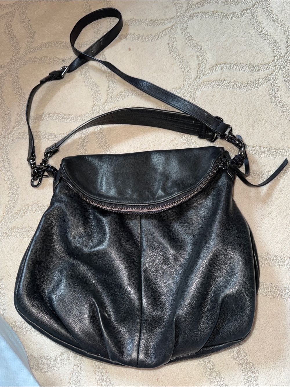 Margot holdover Adele leather purse leather